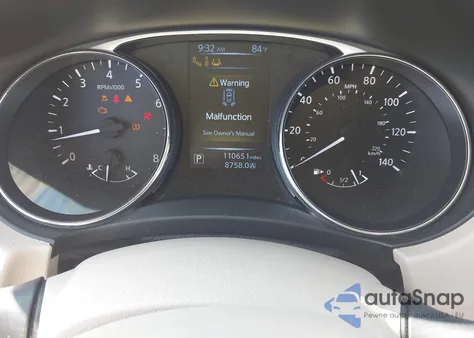 2015 Nissan Rogue Sl из США, поврежденный, VIN 5N1AT2MV3FC923749